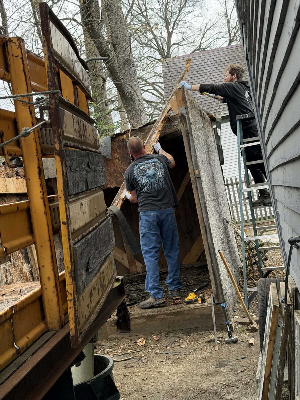 Shed demolition